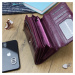 Dámská kožená peněženka Gregorio GF-106 fialová