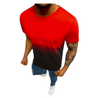 Ozonee Pánské tričko Jorika červená Červená