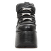 boty kožené dámské - ITALI NEGRO - NEW ROCK - M.EP106-S1