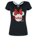 Mickey & Minnie Mouse Bowtastic Dámské tričko černá