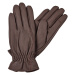 Rukavice camel active leather gloves hnědá