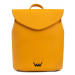 Trendový koženkový batoh VUCH Loriot, žlutá