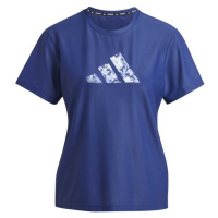 adidas RUNNING SUPERNATURAL GRAPHIC T-SHIRT Dámské běžecké triko, modrá, velikost