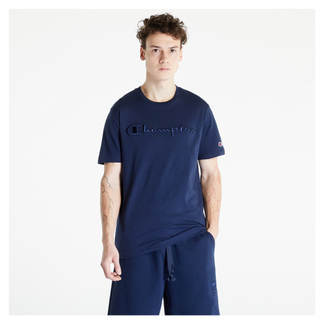 Champion Crewneck T-Shirt Navy