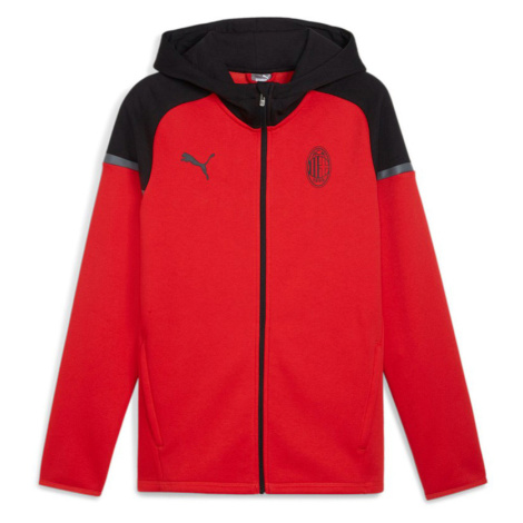 AC Milan pánská bunda s kapucí Casuals red Puma