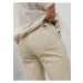 Béžové pánské chino kalhoty Jack & Jones