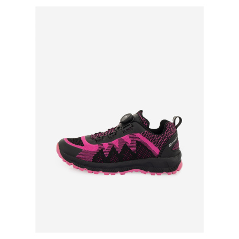Růžovo-černé dámské outdoorové boty ALPINE PRO AMIGO | Modio.cz
