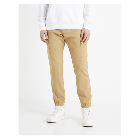 Celio Kalhoty slim cargo Dolyte - Pánské