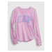 GAP fialové dívčí tričko