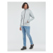 Jack & Jones JPRBLUARCHIE SWEAT ZIP HIGH NECK Šedá