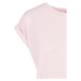 Ladies Organic Extended Shoulder Tee - pink