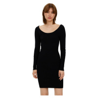 Vero Moda Dámské šaty VMGLORY Slim Fit 10268007 Black