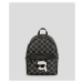 Batoh karl lagerfeld k/ikonik 2.0 mono cc backpack černá