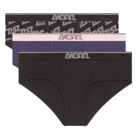 Spodní prádlo diesel ufpn-oxys 3-pack underpants černá