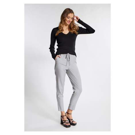 Monnari Kalhoty Jogger Kalhoty Grey