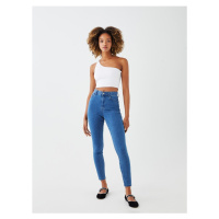 LC Waikiki High Waist Slim Fit Women's Jean Trousers