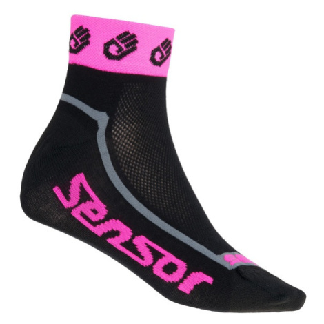 Ponožky SENSOR RACE LITE SMALL HANDS růžové