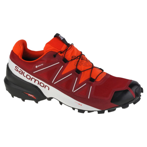 ČERVENÉ PÁNSKÉ BOTY NA TRAIL SALOMON SPEEDCROSS 5 GTX Červená