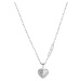 Guess Romantický ocelový náhrdelník Lovely Guess JUBN03035JWRHT/U