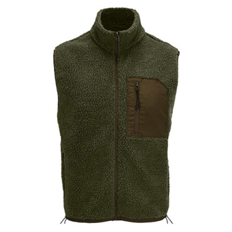 SOĽS Fury Unisex hřejivá vesta SL04041 Army/Dark Army SOL'S