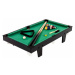 GamesPlanet® 11760 Mini kulečník pool s příslušenstvím 92 x 52 x 19 cm - černá