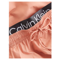 Pánské plavky Tkaný spodní díl SHORT DOUBLE WB KM0KM00920TL6 - Calvin Klein