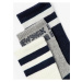 Sada tří párů klučičích ponožek v krémové, šedé a modré barvě name it Kean