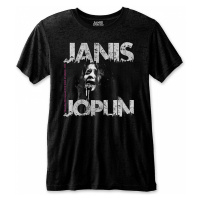 Janis Joplin tričko, Shea '70 Eco-Tee Black, pánské