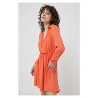 Šaty XT Studio oranžová barva, mini