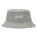 Klobouk Herschel Norman Stonewash šedá barva, bavlněný