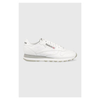 Kožené tenisky Reebok Classic Classic Leather bílá barva, GY3558.100008789-FTWWHT/PUG