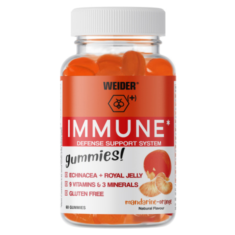 Weider Immune 60 Gummies, želatinové bonbóny obsahující vitamíny a extrakt z echinacey Varianta: