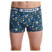 Meatfly pánské boxerky Balboa Boxershorts Double Pack Jamm | Žlutá