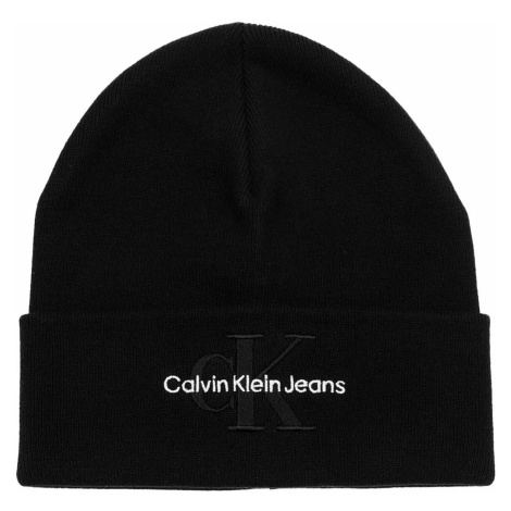 Calvin Klein Jeans dámská čepice K60K611254 BDS Black Černá