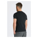 TRIČKO GANT SLIM SHIELD V-NECK T-SHIRT černá