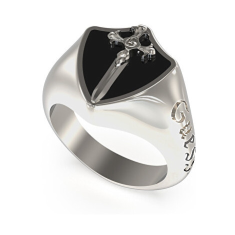 Guess Módní ocelový prsten pro muže South Elemeda JUMR04020JWSTBK