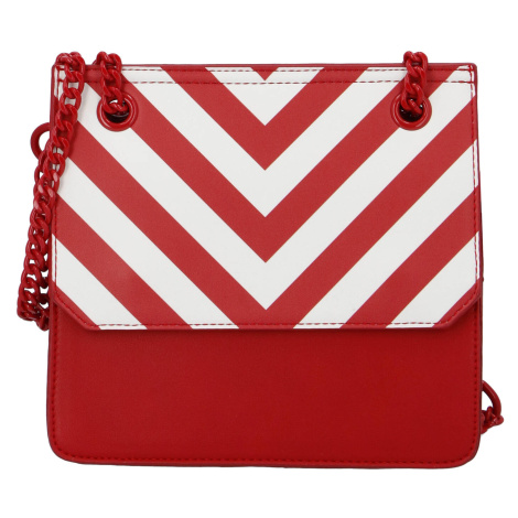Dámská crossbody kabelka červená - DIANA & CO Grasiana