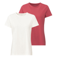 esmara® Dámské triko, 2 kusy (červená/bílá)