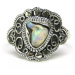 AutorskeSperky.com - Stříbrný prsten s opálem - S6622