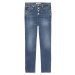 Tommy Jeans Jeans - IZZIE BF HR SLIM ANKLE DF8132 blue