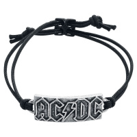 AC/DC AC/DC Logo náramek černá