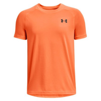 Under Armour TECH 2.0 Chlapecké sportovní triko, oranžová, velikost