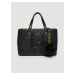 Černá dámská malá kabelka s ozdobnými detaily Liu Jo