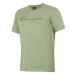 Champion CREWNECK LOGO T-SHIRT Pánské tričko, světle zelená, velikost