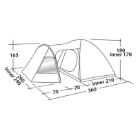 Stan Easy Camp Blazar 400 Steel Blue