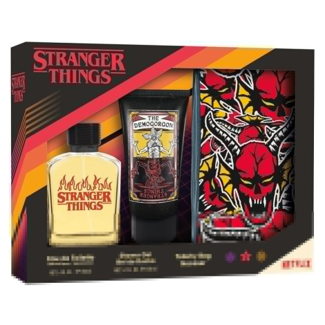 EP Line Stranger Things - EDT 100 ml + sprchový gel 150 ml + toaletní taška