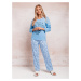 Women's pyjamas ULR413 - light blue