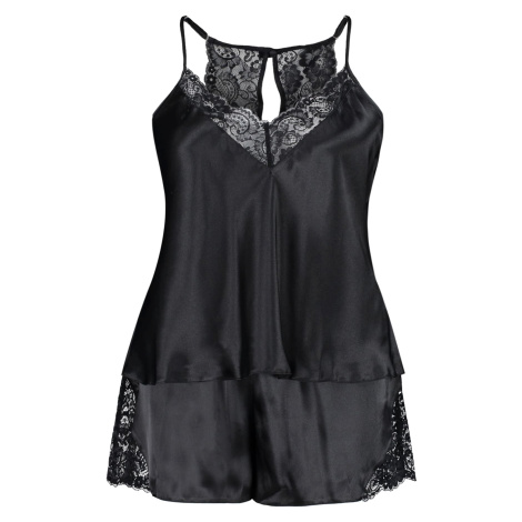 Trendyol Curve Pyžamo černá