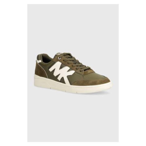 Sneakers boty Michael Kors Rebel zelená barva, 42T4RBFS2D 333