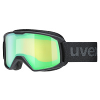 UVEX Elemnt FM Black Mat/Mirror Green Lyžařské brýle